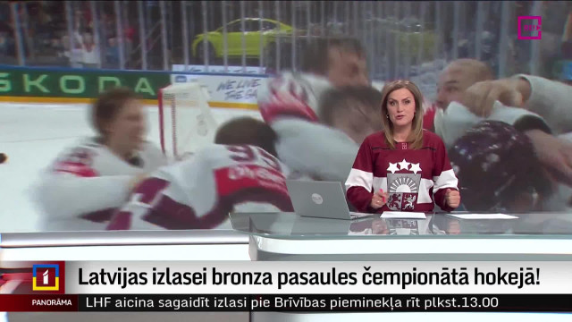 Latvijas izlasei bronza pasaules čempionātā hokejā
