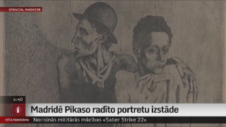 Madridē Pikaso radīto portretu izstāde