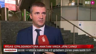 Rīgas izpilddirektora amatam virza Jāni Langi