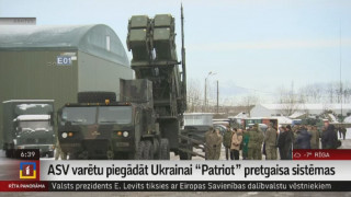 ASV varētu piegādāt Ukrainai "Patriot" pretgaisa sistēmas