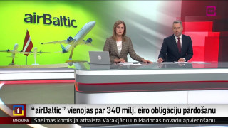 "airBaltic" vienojas par 340 milj. eiro obligāciju pārdošanu