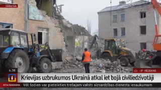 Krievijas uzbrukumos Ukrainā atkal iet bojā civiliedzīvotāji