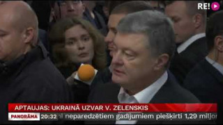 Aptaujas: Ukrainā uzvar V. Zelenskis