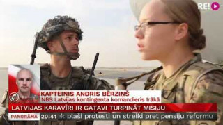 Latvijas karavīri ir gatavi turpināt misiju