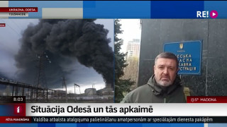 Intervija ar Odesas militārās administrācijas pārstāvi Sergiju Bratčuku