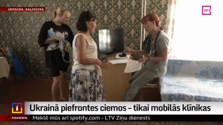 Ukrainā piefrontes ciemos – tikai mobilās klīnikas