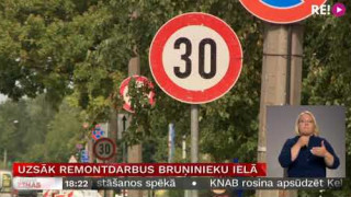 Uzsāk remontdarbus Bruņinieku ielā