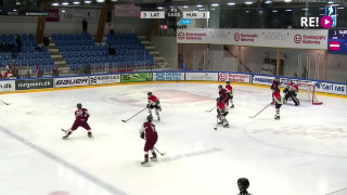 Latvija-Ungārija 4:1. U-20 pasaules hokeja čempionāta spēle