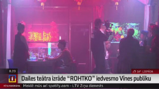 Dailes teātra izrāde "ROHTKO" iedvesmo Vīnes publiku
