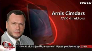 Telefonintervija ar CVK vadītāju Arni Cimdaru
