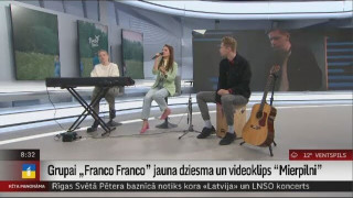 Grupai "Franco Franco" jauna dziesma un videoklips "Mierpilni"