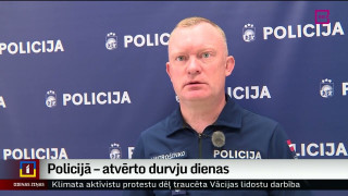 Policijā – atvērto durvju dienas