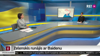 Zelenskis runājis ar Baidenu