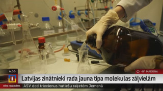 Latvijas zinātnieki rada jauna tipa molekulas zāļvielām