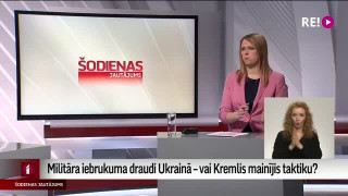 "Šodienas jautājums": par iebrukuma draudiem Ukrainā - vai Kremlis mainījis taktiku? (ar surdotulkojumu)