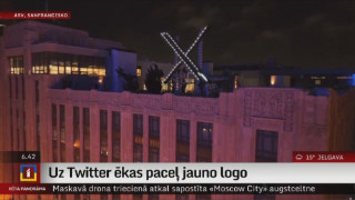 Uz "Twitter" ēkas paceļ jauno logo