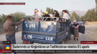 Sadursmēs uz Kirgizstānas un Tadžikistānas robežas 81 upuris