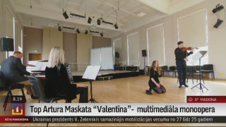Top Artura Maskata "Valentīna" - multimediāla monoopera