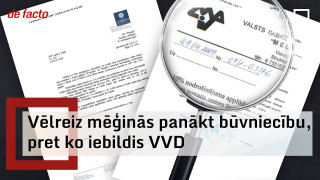 Vēlreiz mēģinās panākt būvniecību, pret ko iebildis VVD