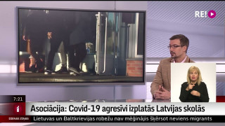 Asociācija: Covid-19 agresīvi izplatās Latvijas skolās