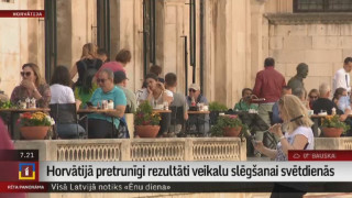 Horvātijā pretrunīgi rezultāti veikalu slēgšanai svētdienās