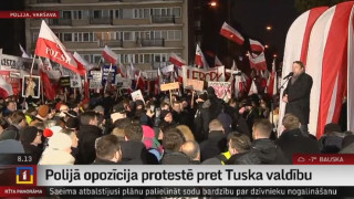 Polijā opozīcija protestē pret Tuska valdību