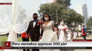 Peru vienlaikus apprecas 200 pāri