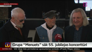 Grupa "Menuets" sāk 55. jubilejas koncerttūri