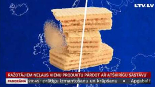 Ražotājiem neļaus vienu produktu pārdot ar atšķirīgu sastāvu