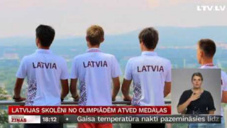 Latvijas skolēni no olimpiādēm atved medaļas