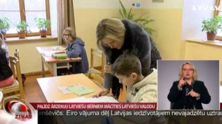 Palīdz ārzemju latviešu bērniem mācīties latviešu valodu