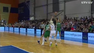 EČ kvalifikācija basketbolā sievietēm. Latvija – Slovēnija. Spēles hailaits
