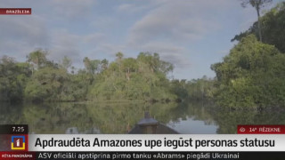 Apdraudēta upe Brazīlijā iegūst personas statusu