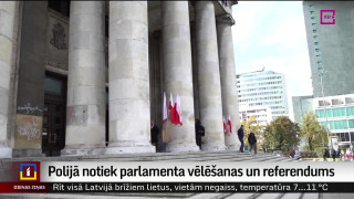 Polijā notiek parlamenta vēlēšanas un referendums