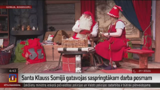 Santa Klauss Somijā gatavojas saspringtākam darba posmam