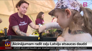 Aicinājumam radīt zaļu Latviju atsaucas daudzi