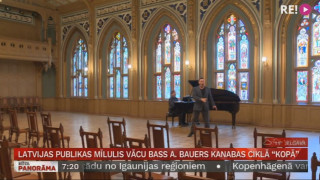 Latvijas publikas mīlulis vācu bass   Andreas Bauers Kanabas  koncertciklā «Kopā»