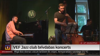 "VEF Jazz Club" koncertēs brīvdabā