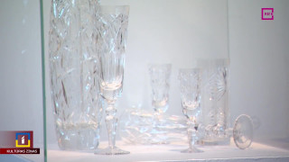 Stikla māksla skatāma Latvijas Mākslas akadēmijā