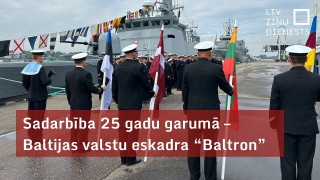 Sadarbība 25 gadu garumā – Baltijas valstu eskadra "Baltron"