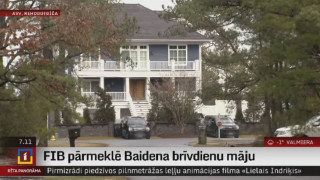 FIB pārmeklē Baidena brīvdienu māju