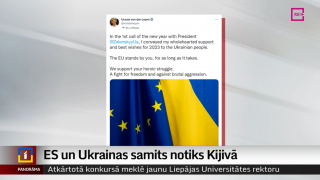 ES un Ukrainas samits notiks Kijivā