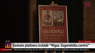 Ieskats pletīzeru izstādē "Rīgas Jūgendstila centrā"