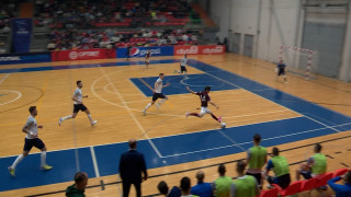 PK priekškvalifikācijas spēle telpu futbolā Latvija - Slovākija