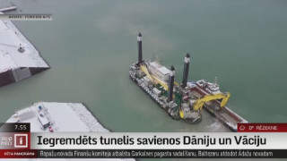 Iegremdēts tunelis savienos Dāniju un Vāciju
