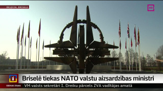 Briselē tiekas NATO valstu aizsardzības ministri
