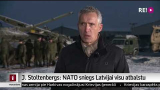 J. Stoltenbergs: NATO sniegs Latvijai visu atbalstu