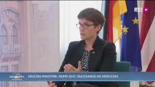 Vācijas ministre: mums sevi jāaizsargā no Krievijas