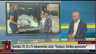 Svētdien 20.35 LTV dokumentāls stāsts “Donbass: Dzīvības apskāviens”