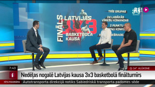 Nedēļas nogalē Latvijas kausa 3x3 basketbolā finālturnīrs